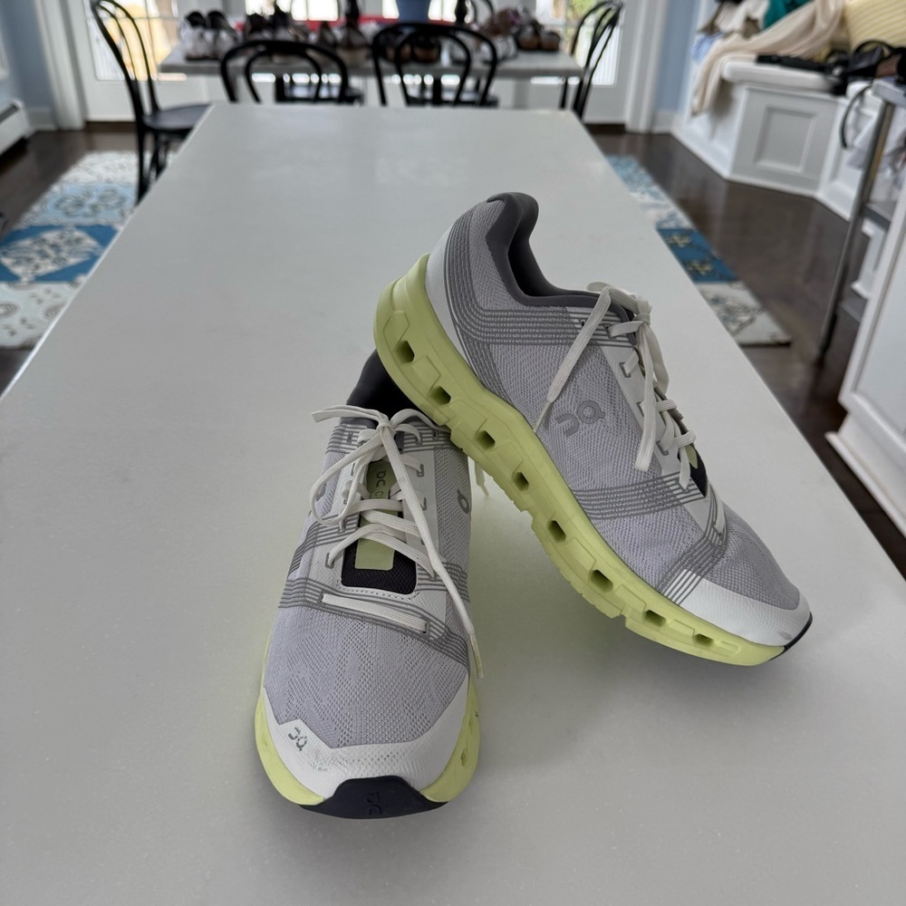 On Cloudgo 55.98234 Sneaker Men's Gray Low Top Lace Up Running Shoes Sz I0 - Picture 3 of 11
